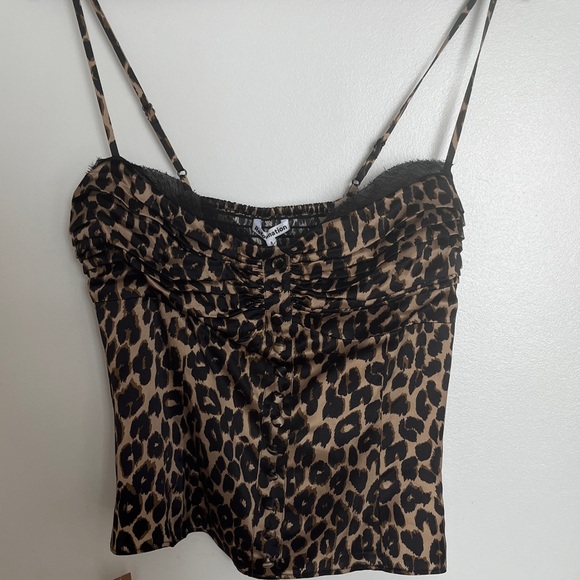 REFORMATION | Ursula Silk Top Sz US 8 - Picture 5 of 7